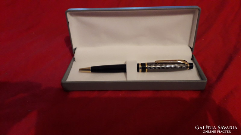 Quality, beautiful luxor futura - gift set - gold-plated ballpoint pen with the box as shown in the pictures