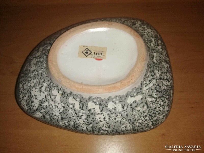 Vintage Kerezsi pearl ceramic ikebana vase (20/d)