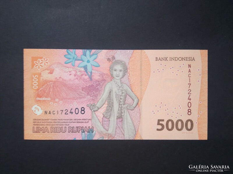 Indonesia 5000 rupiah 2022 unc