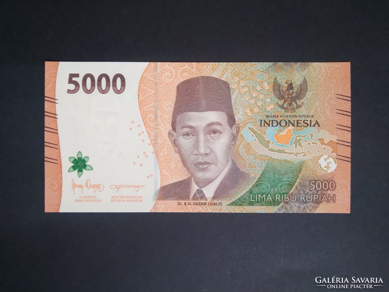 Indonézia 5000 Rupiah 2022 Unc