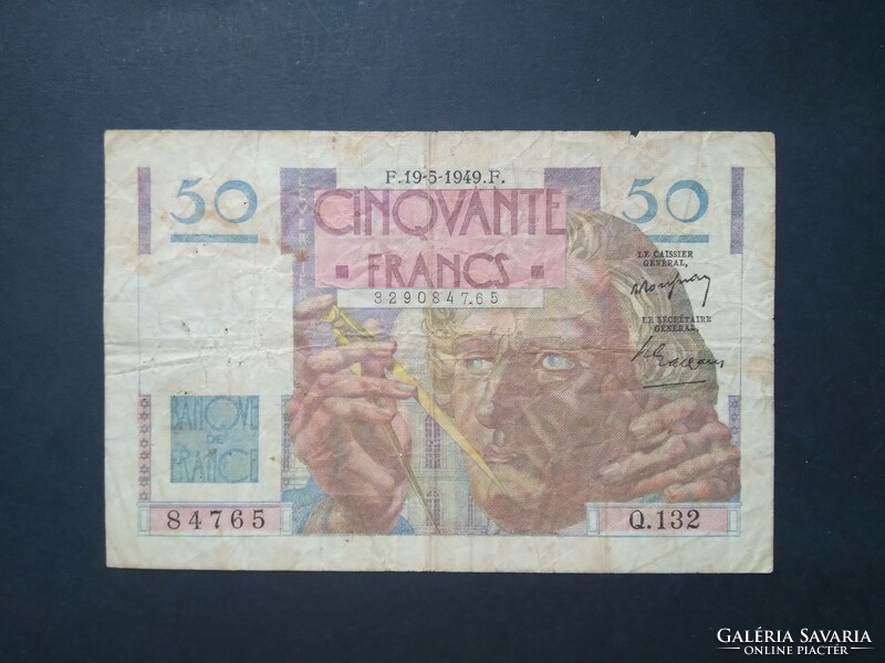 Franciaország 50 Francs 1949 F