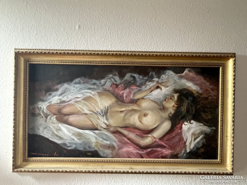 Károly Szegvár - female nude