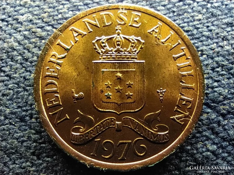 Holland Antillák Júlia (1948-1980) 1 cent 1976 UNC (id66633)