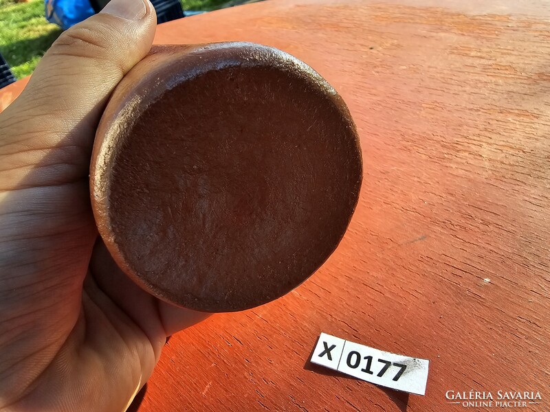 X0177 ceramic drinking glass 21 cm