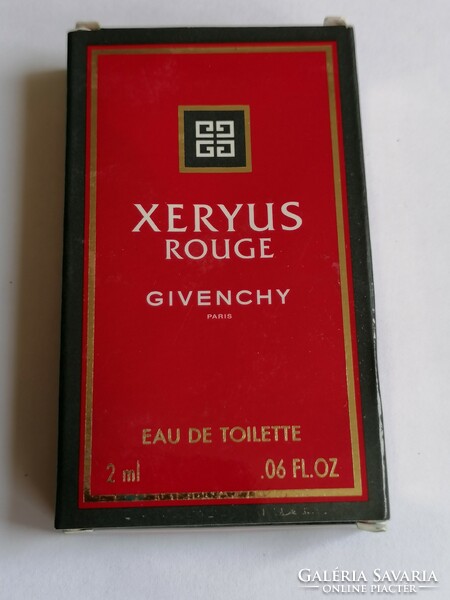 Givenchy xeryus rouge eau de toilette, 2 ml. 57.