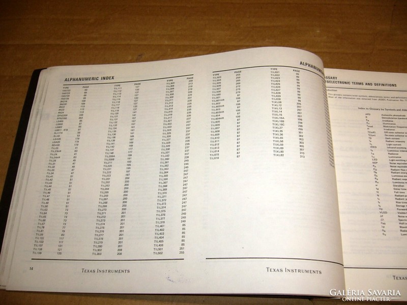 THE OPTOELECTRONICS DATA BOOK -TEXAS INSTRUMENTS 1975 KÖNYV RÉGI-MOST HIRDETEM,MOST VÁSÁROLJA MEG