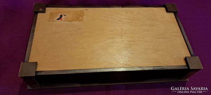 Copper box, old craftsman box (l4101)