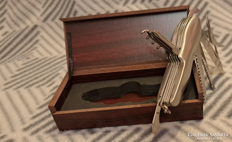 Knife, pocket knife in gift box (m4123)