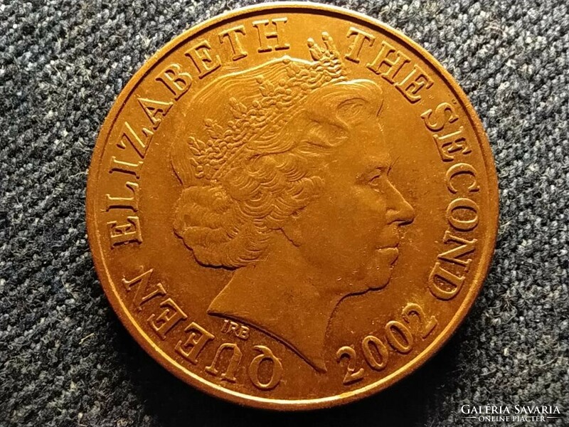 Jersey II. Erzsébet St. Helier remetelak 2 penny 2002 (id55682)