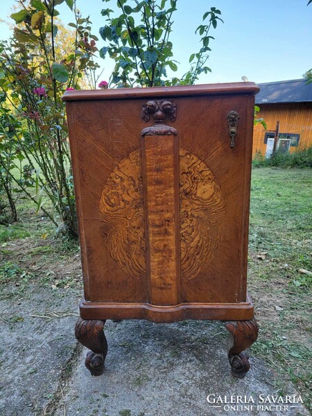 Antique bedside table