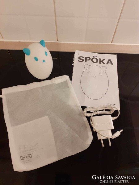 IKEA Spöka - kultikusan cuki színváltós cica éjjeli fény Design Bodrul Khalique