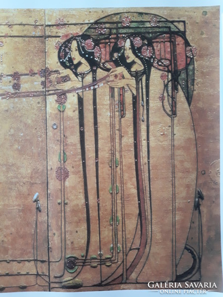 Margaret MacDonald Mackintosh - A májuskirálynő (szecessziós poszter)