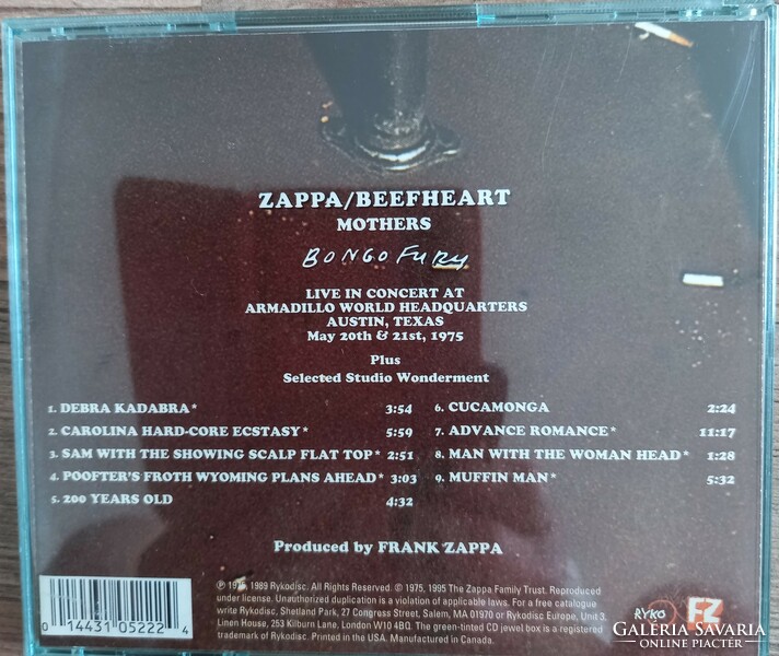 ZAPPA CD