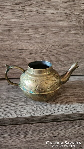 Copper milk jug