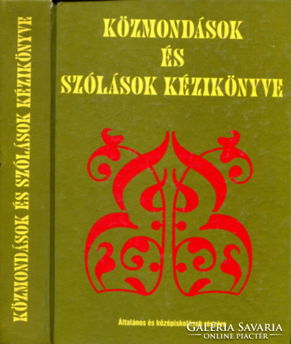 Közmondások és szólások kézikönyve Tóth Könyvkereskedés Tóth Könyvkereskedés, 1997