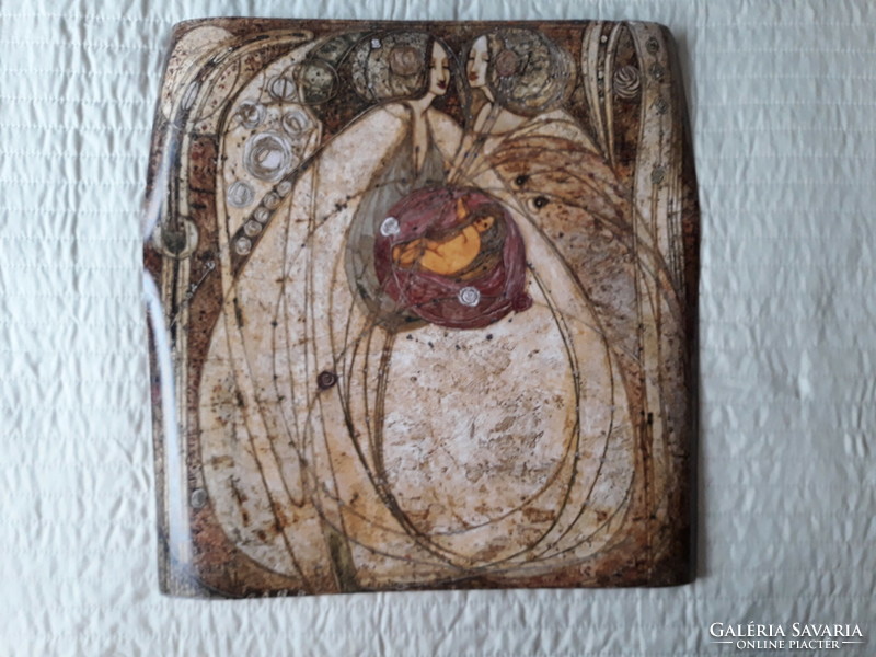 Margaret MacDonald Mackintosh - A rózsa szíve (szecessziós poszter)