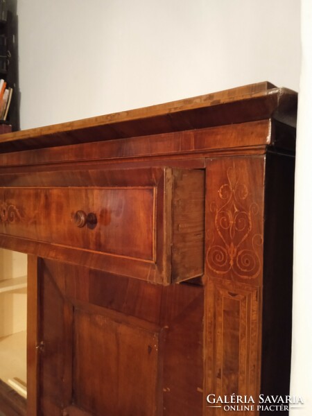 Antique cabinet, Biedermeier cabinet, writing cabinet or vanity cabinet