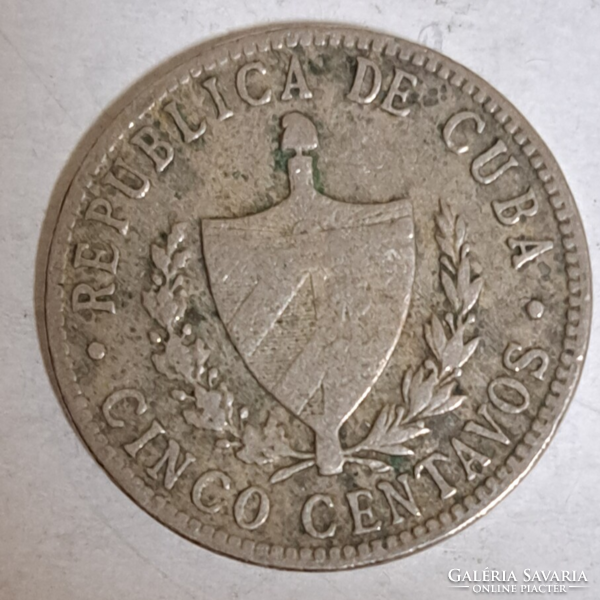 1946 Kuba 5 centavo (554)