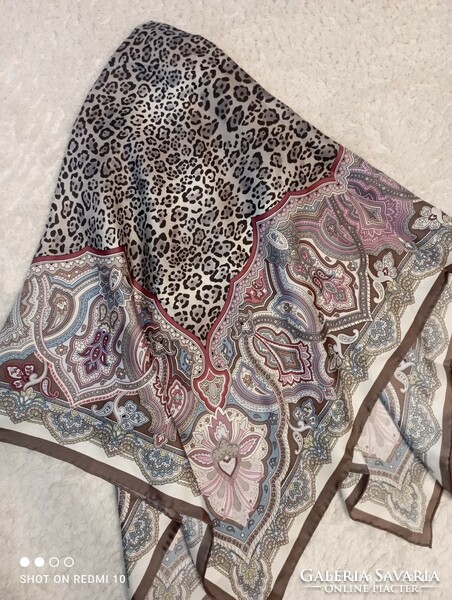 Beautiful vintage silk scarf