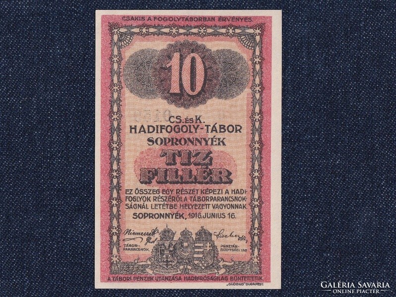 CS. és K. Hadifogoly-tábor Sopronnyék 10 fillér szükségpénz 1916 (id62814)