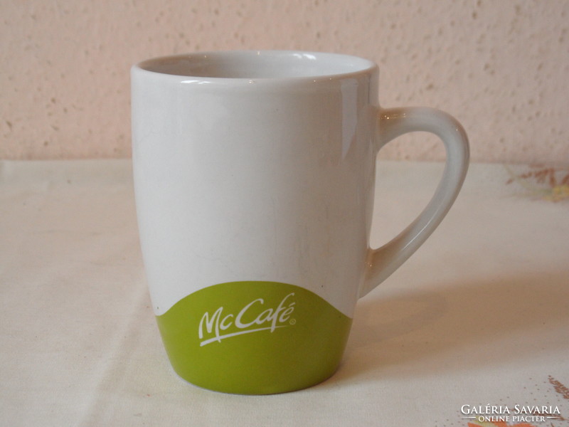 Mc Café porcelán csésze, bögre ( zöld )