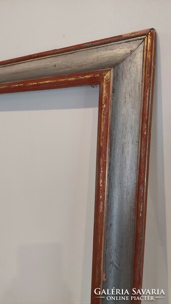 Old wooden picture frame, internal size 80x70 cm