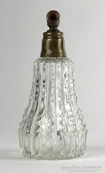 1N878 old copper head perfume bottle perfume bottle 11 cm