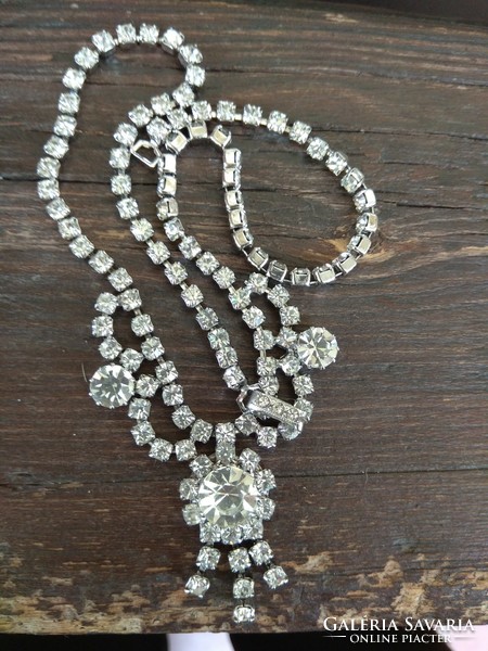 Rhinestone necklace