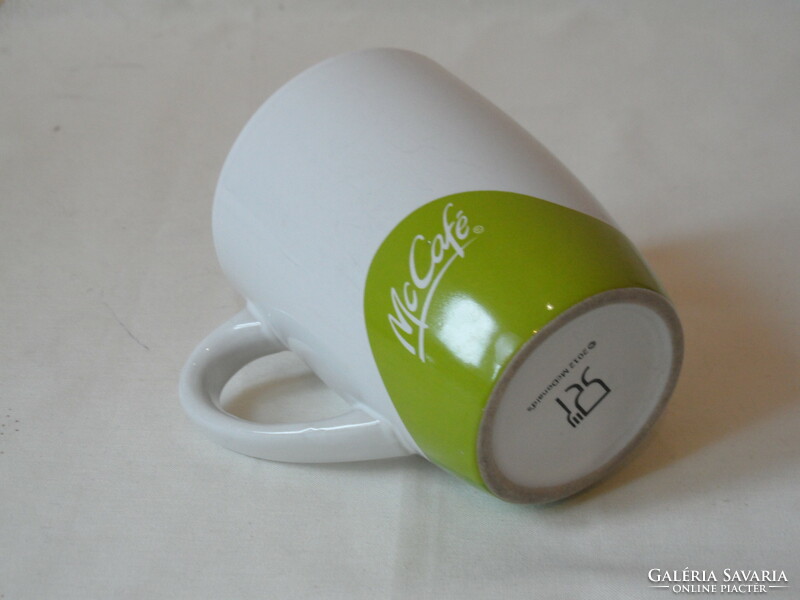 Mc café porcelain cup, mug (green)