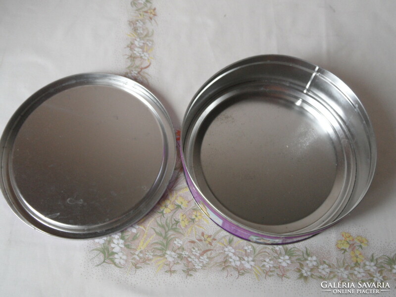 Metal round cookie box, metal box