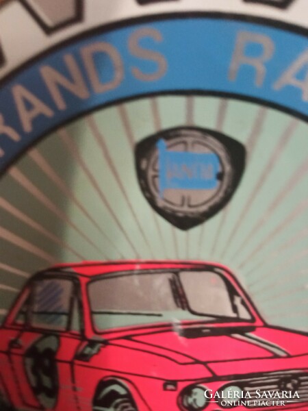 Grands rallyes europeens lancia - vintage sticker