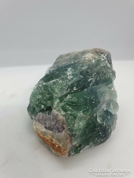 Fluorite mineral block