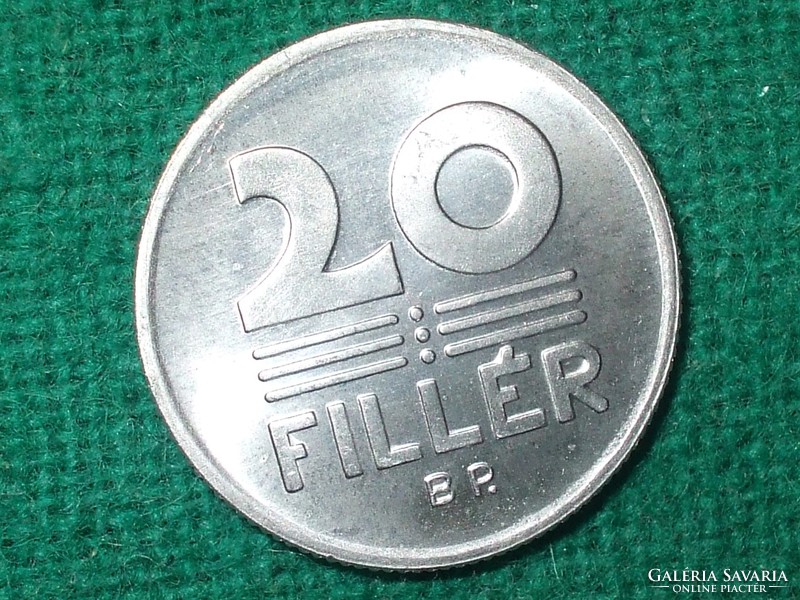 20 Filér 1983 ! It was not in circulation! Greenish!