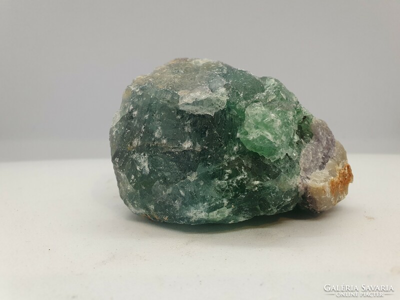 Fluorite mineral block