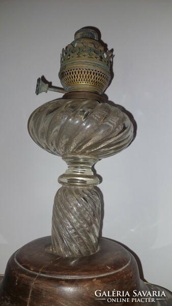 Old kerosene lamp