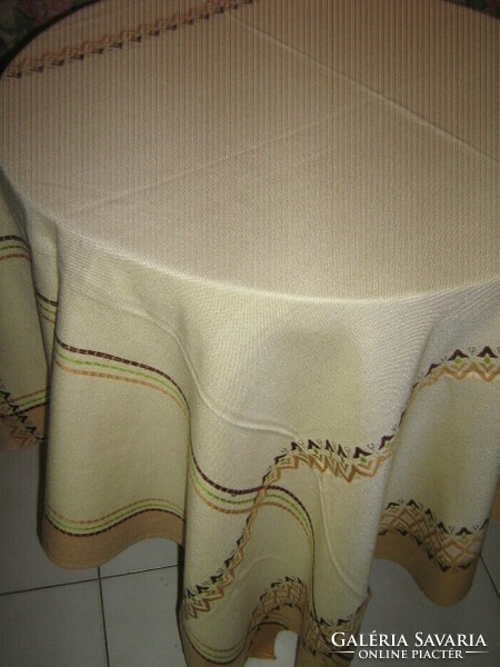 Beautiful elegant woven tablecloth