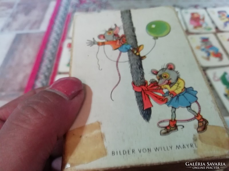 Antik ritka kártyajáték hiánytalan eredeti dobozában