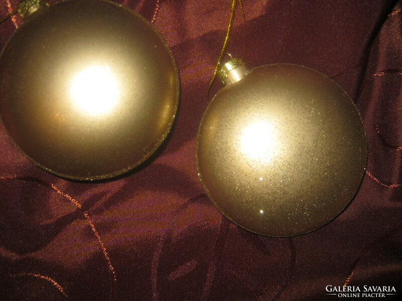 2 retro special Christmas tree decorations