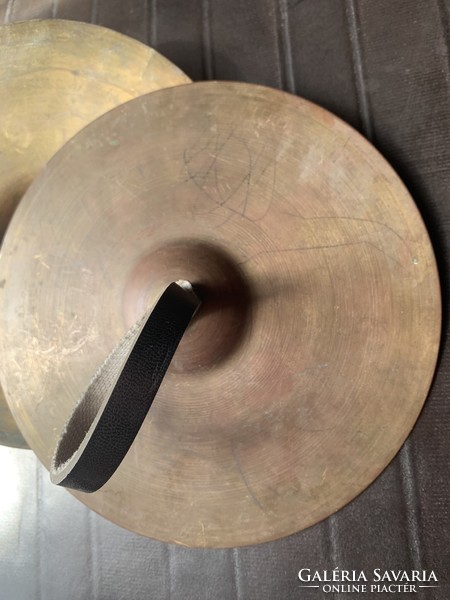 Antique copper cymbals