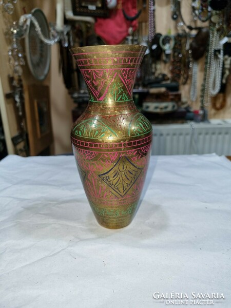 Old copper vase