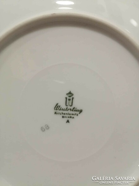 Bavaria Winterling német porcelán reggeliző szett