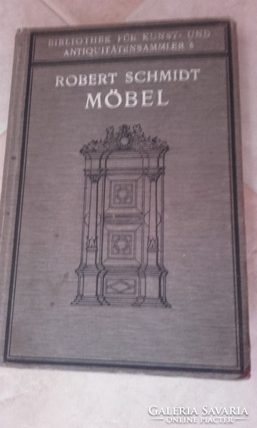 Művészeti könyvek 1905-1910 12db +1Möbel kötet