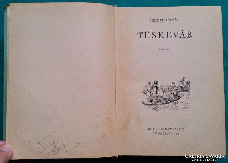 István Fekete: tüskevár - with drawings by Tamás Széskó > children's and youth literature