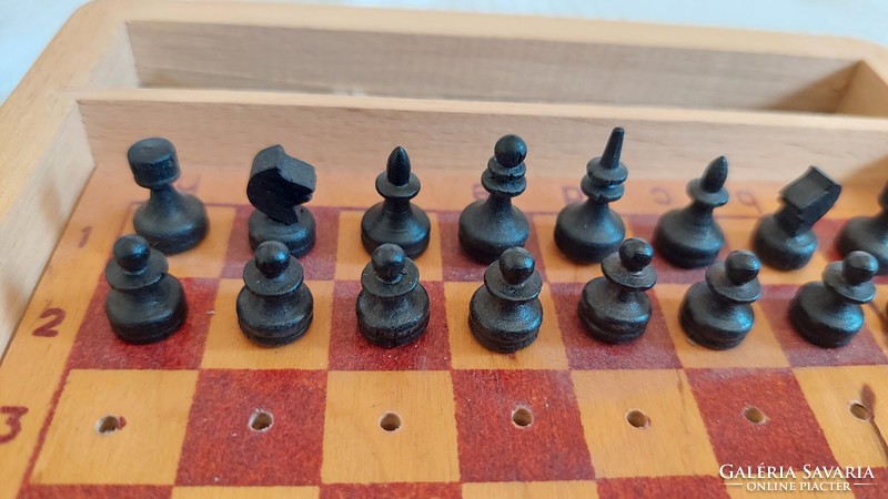 Wooden chess set