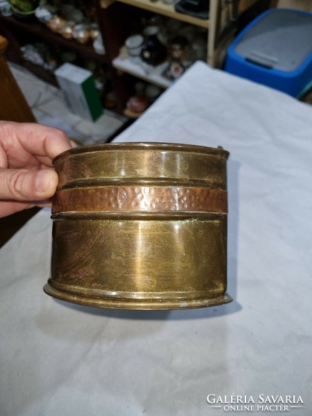 Old copper pot