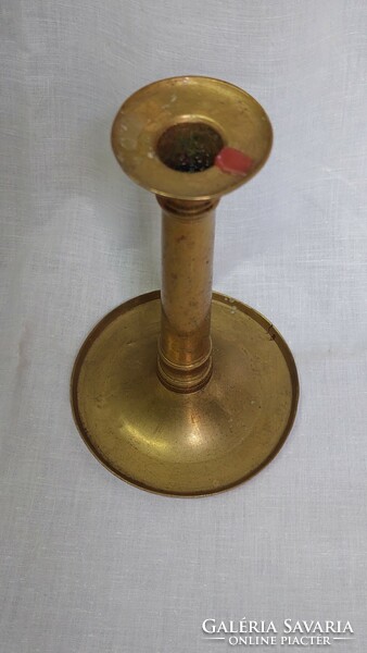 Copper candle holder, 18 cm