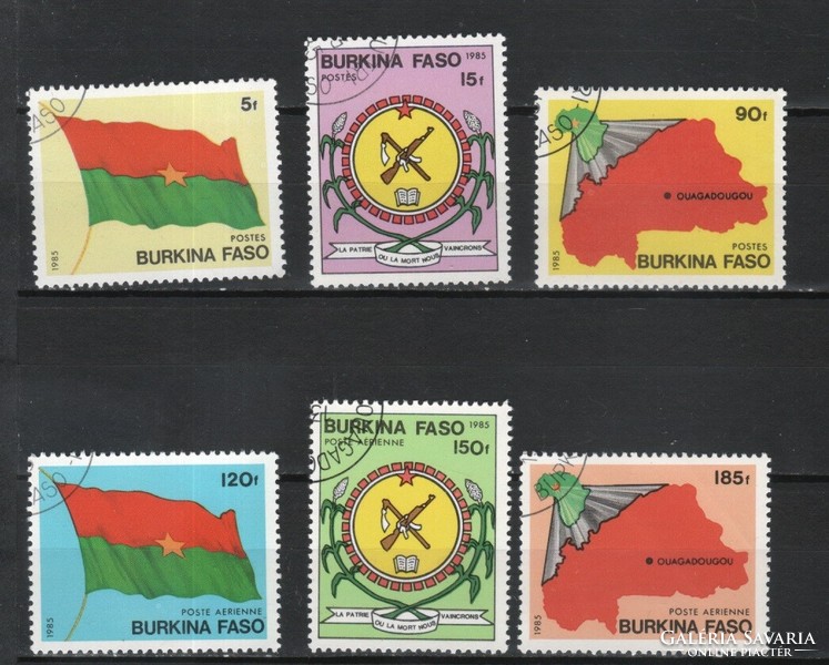 Burkina Faso  0046 (Felső Volta) Mi 982-987      6,00 Euró