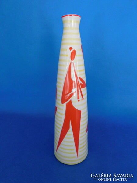 Turkish János Zsolnay jazz vase 41 cm