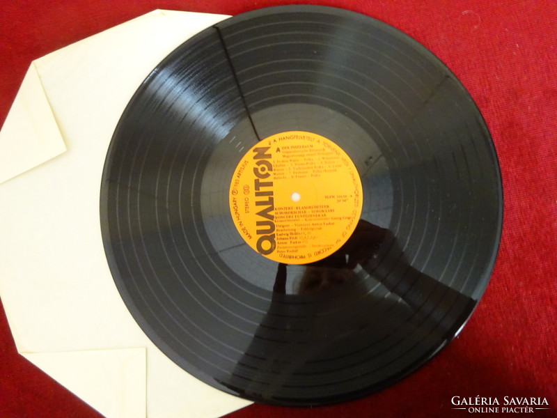 Vinyl LP, vinyl lpx 16570, stereo-mono. Dunaharaszti - Swabian wind music. Jokai.