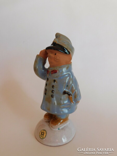 Svejk, the waist soldier - vintage Czechoslovak ceramic figure 15 cm